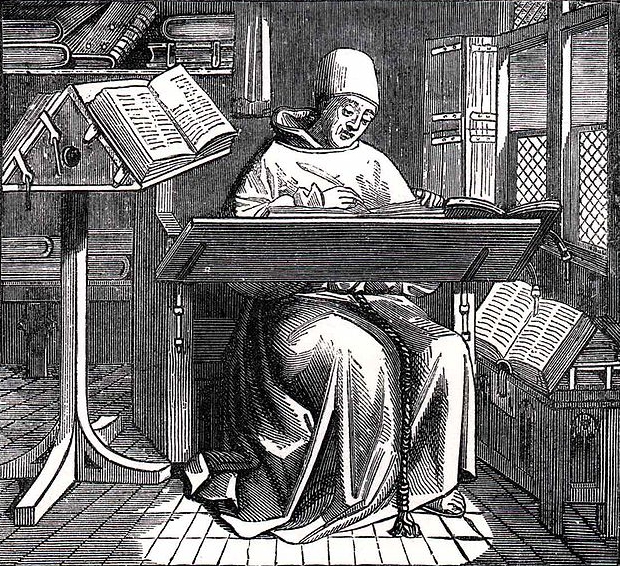 A Scribe at Work